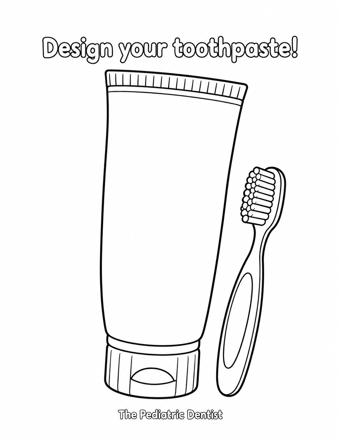Design your toothpaste preview